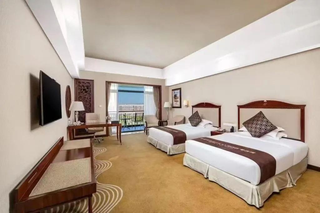 Bed in Country Garden Phoenix Hotel Chaohu