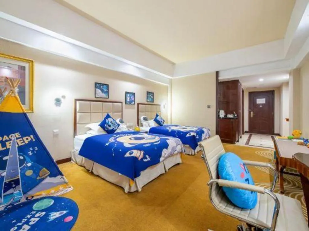 Bed in Country Garden Phoenix Hotel Chaohu