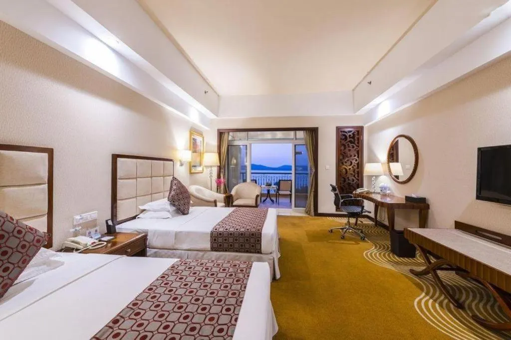 Bed in Country Garden Phoenix Hotel Chaohu