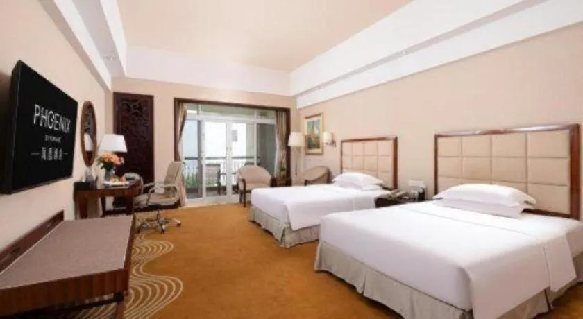 Bed in Country Garden Phoenix Hotel Chaohu