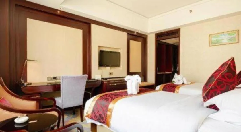 Bed in Haikou Conifer Garden Hotel