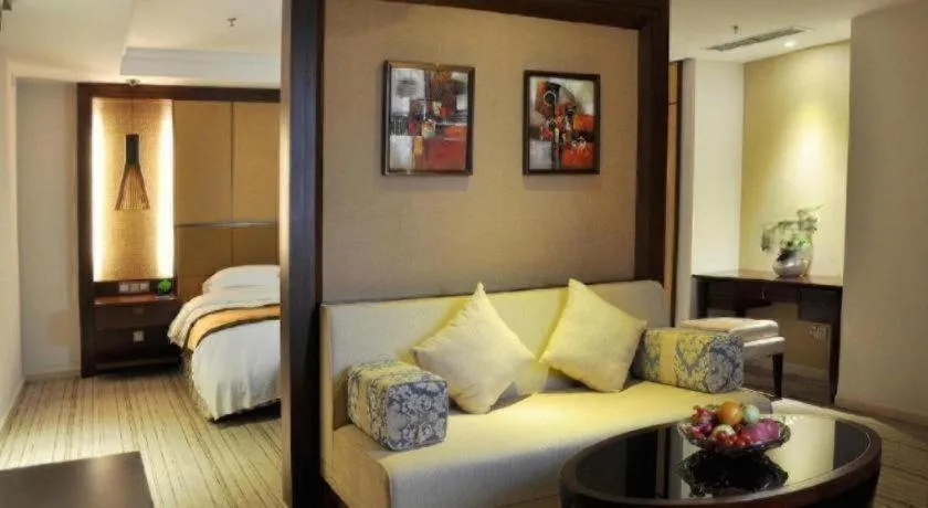 Bed in Haikou Conifer Garden Hotel