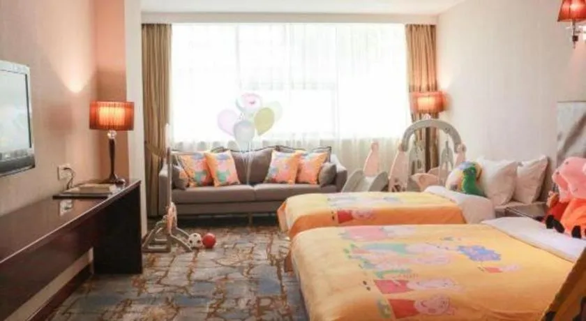 Bed in Langshan Hotel Shenzhen