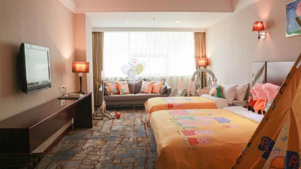 Bed in Langshan Hotel Shenzhen