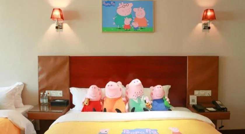 Bed in Langshan Hotel Shenzhen