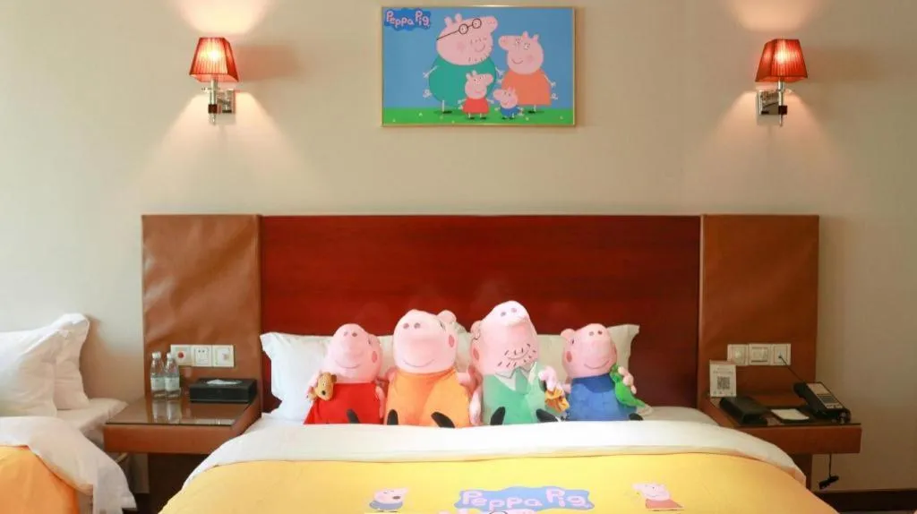 Bed in Langshan Hotel Shenzhen