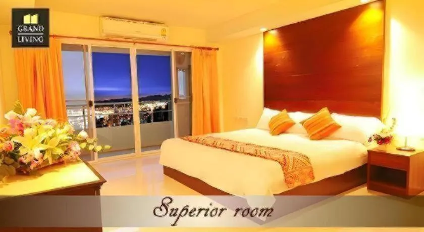 Bed in Grand Living Residence