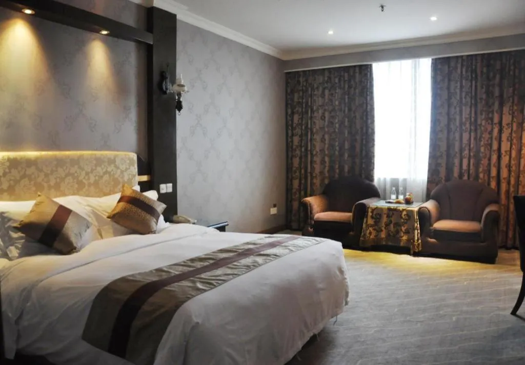 Bed in Chongqing Sunshine Continental Grand Hotel