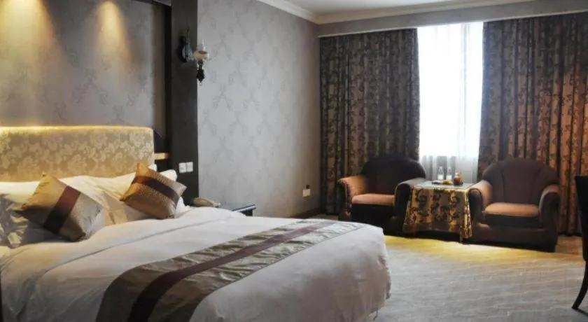 Bed in Chongqing Sunshine Continental Grand Hotel