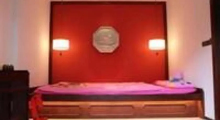 Bed in Grand House Chongqing Dazu Rock Carvings