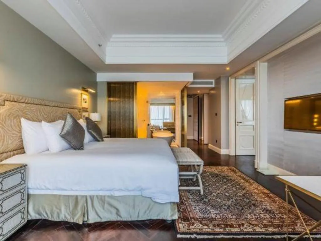 Bed in Grand New Century Hotel Yixing
