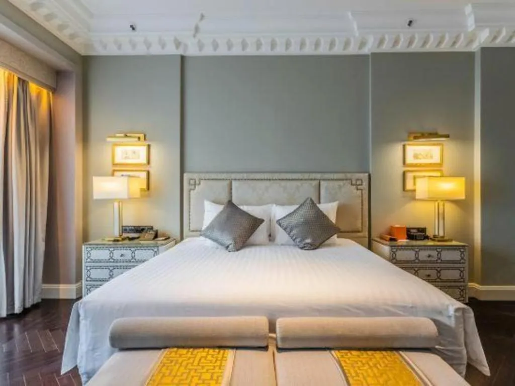 Bed in Grand New Century Hotel Yixing