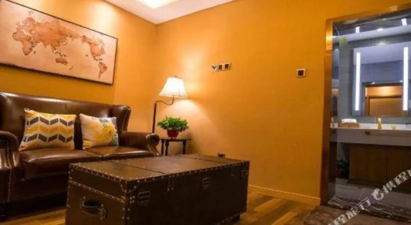 Bed in James Joyce Coffetel·Kaifeng Drum Tower