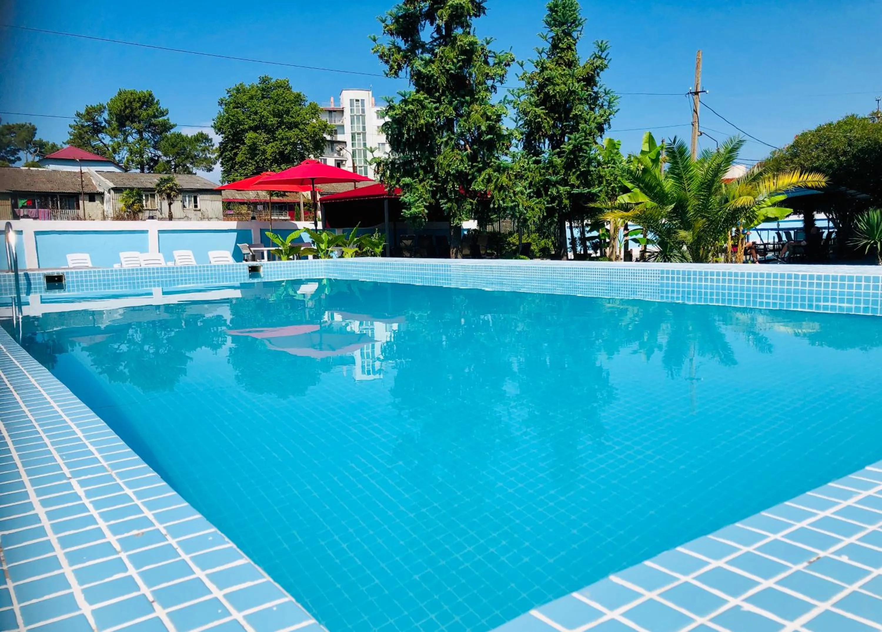 Swimming pool in Hotel Mirage Ureki