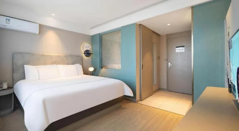 Bed in Magnotel Harbin Medical University First Affiliated Hospital