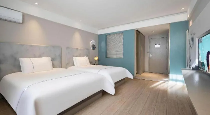 Bed in Magnotel Harbin Medical University First Affiliated Hospital