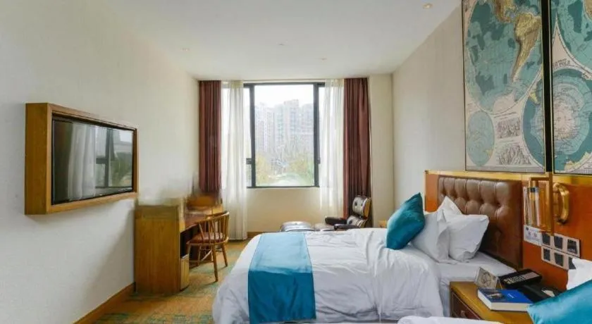 Bed in James Joyce Coffetel·Shanghai New International Expo Cente