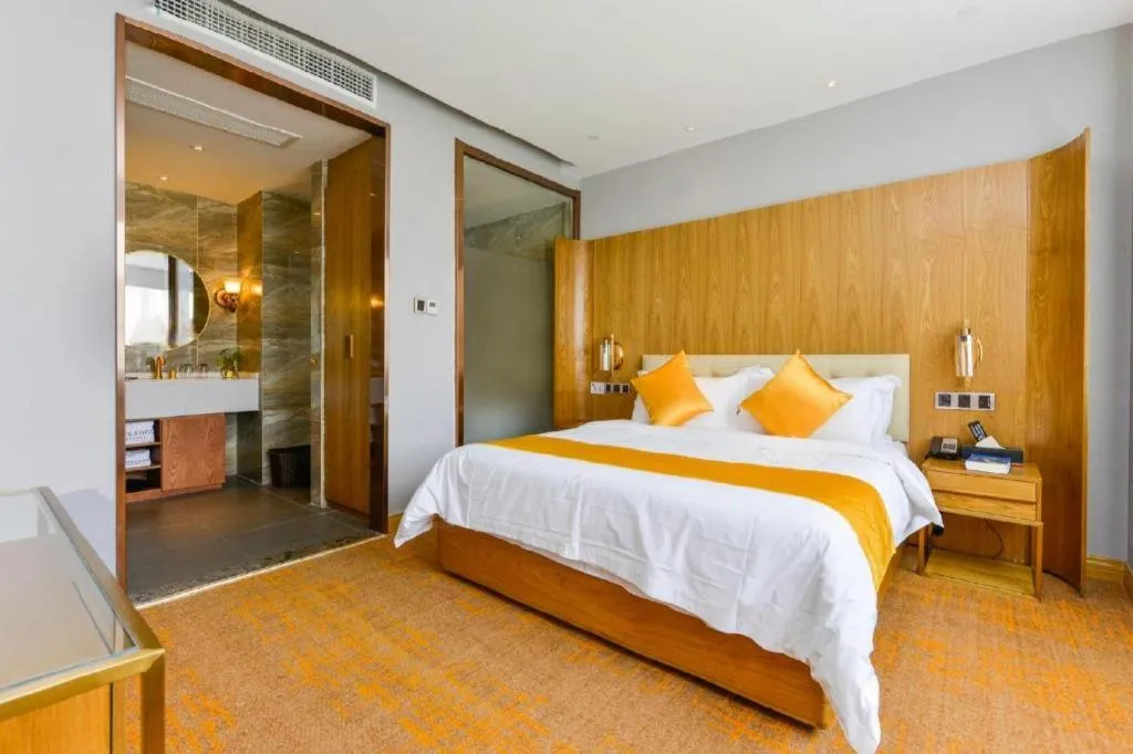 Bed in James Joyce Coffetel·Shanghai New International Expo Cente