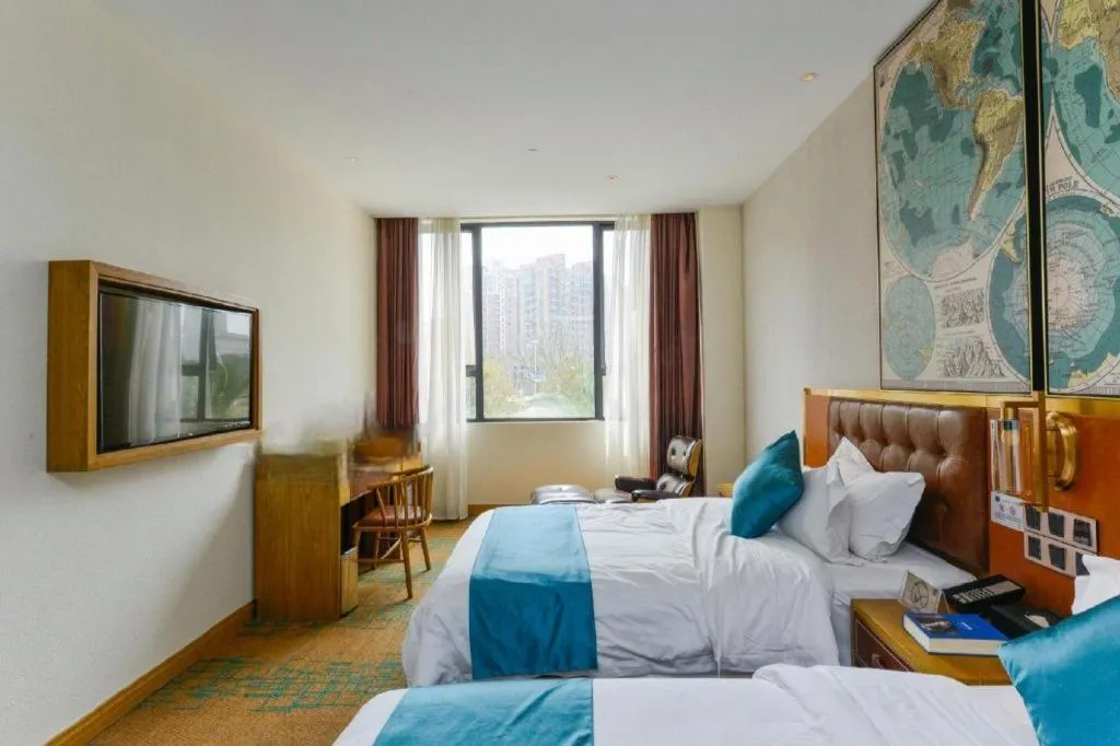 Bed in James Joyce Coffetel·Shanghai New International Expo Cente