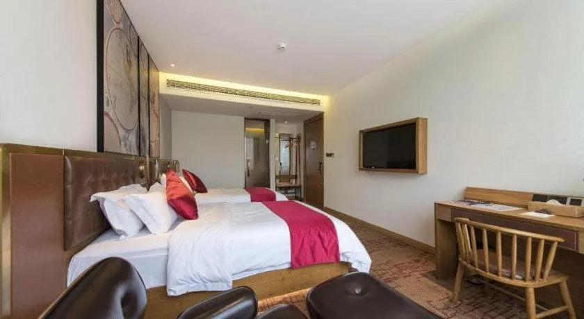 Bed in James Joyce Coffetel·Shanghai New International Expo Cente