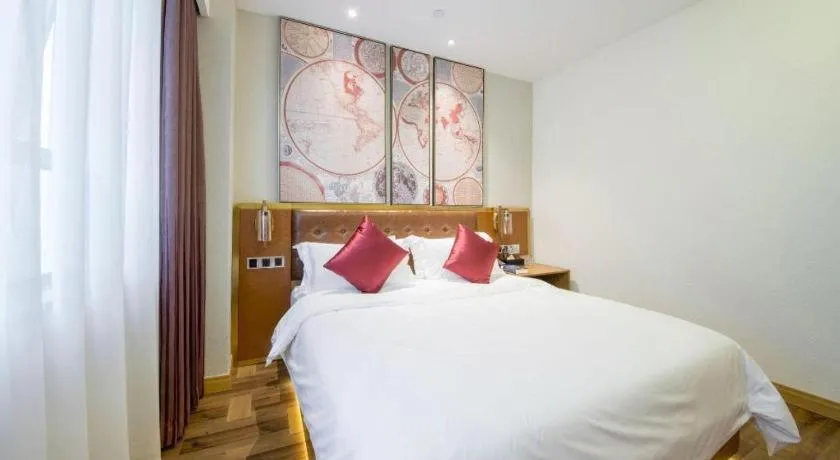 Bed in James Joyce Coffetel·Shanghai New International Expo Cente