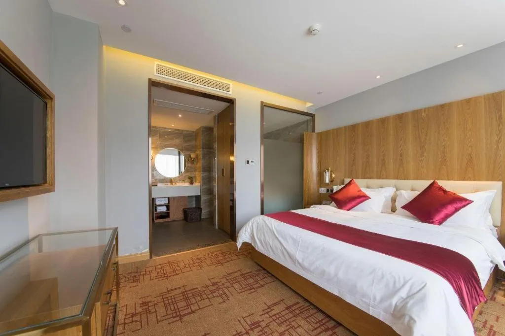 Bed in James Joyce Coffetel·Shanghai New International Expo Cente