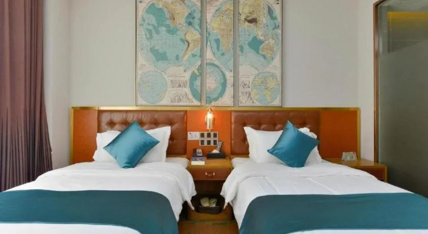 Bed in James Joyce Coffetel·Shanghai New International Expo Cente