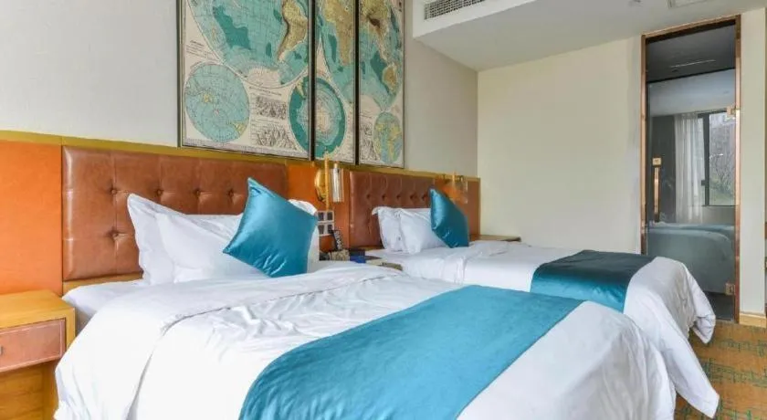 Bed in James Joyce Coffetel·Shanghai New International Expo Cente