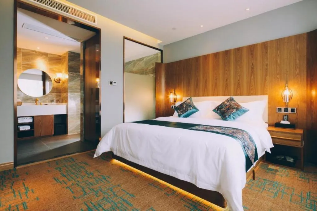 Bed in James Joyce Coffetel·Shanghai New International Expo Cente