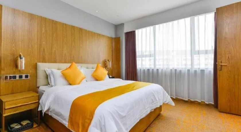 Bed in James Joyce Coffetel·Shanghai New International Expo Cente