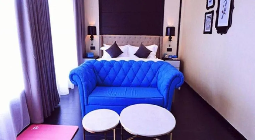 Bed in Xana Hotelle·Xining Dashizi Central Square