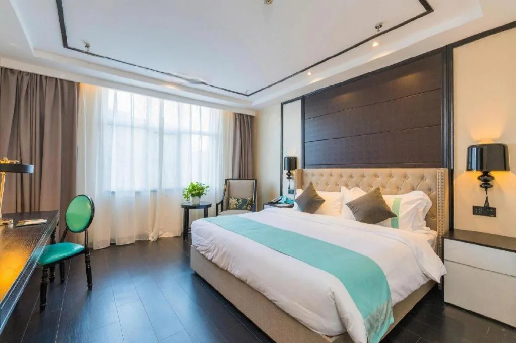 Bed in Xana Hotelle·Xining Dashizi Central Square