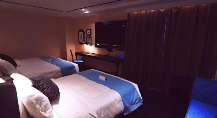 Bed in Xana Hotelle·Xining Dashizi Central Square