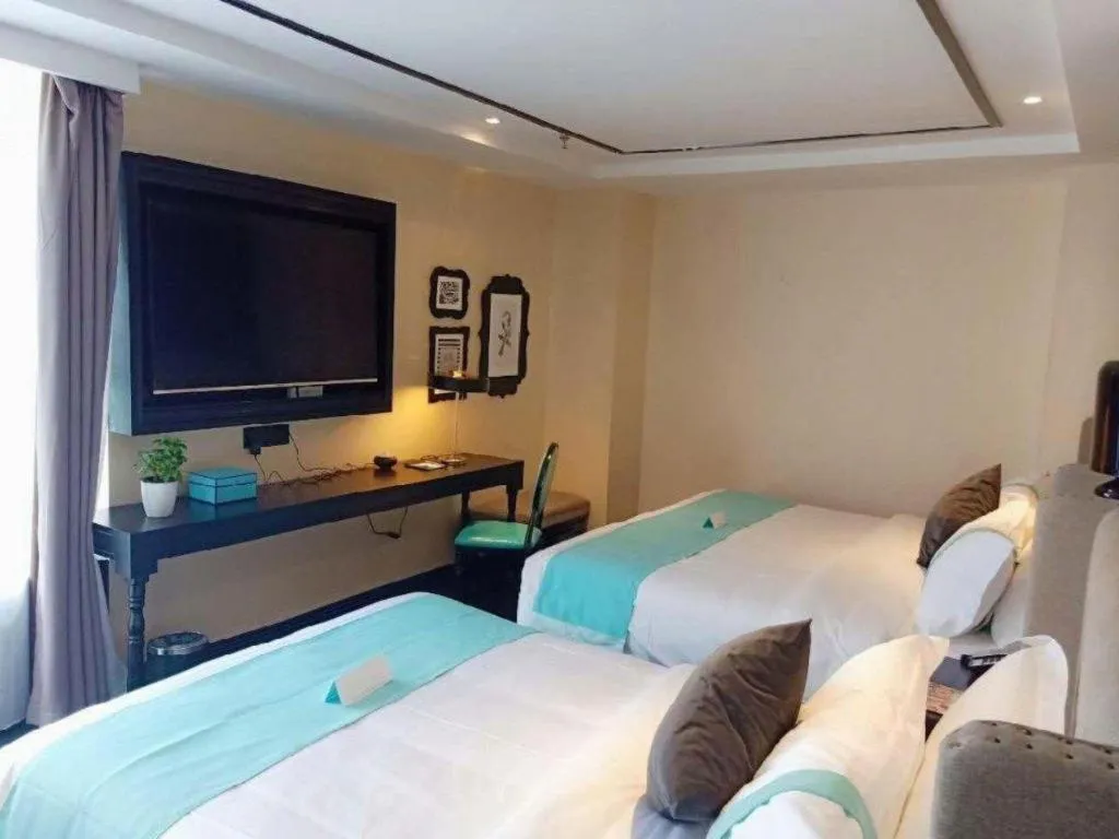 Bed in Xana Hotelle·Xining Dashizi Central Square