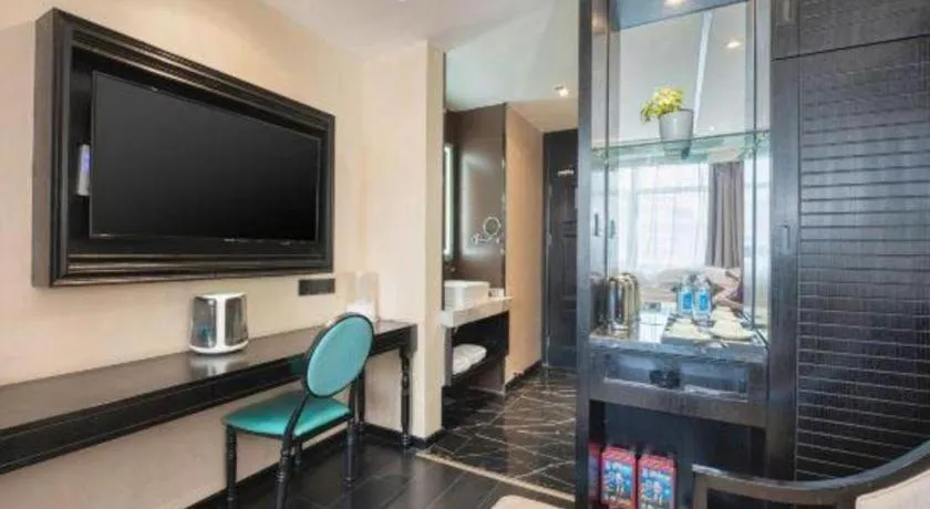 Bed in Xana Hotelle·Xining Dashizi Central Square