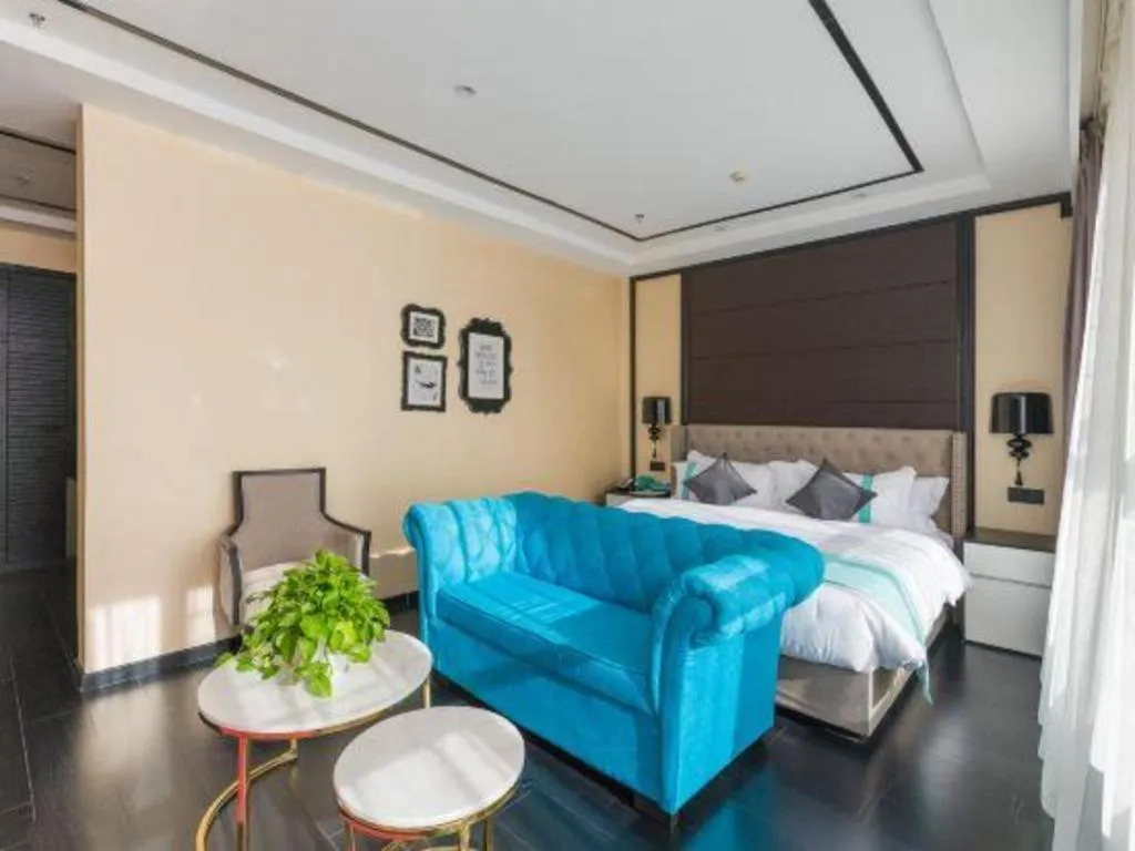 Bed in Xana Hotelle·Xining Dashizi Central Square