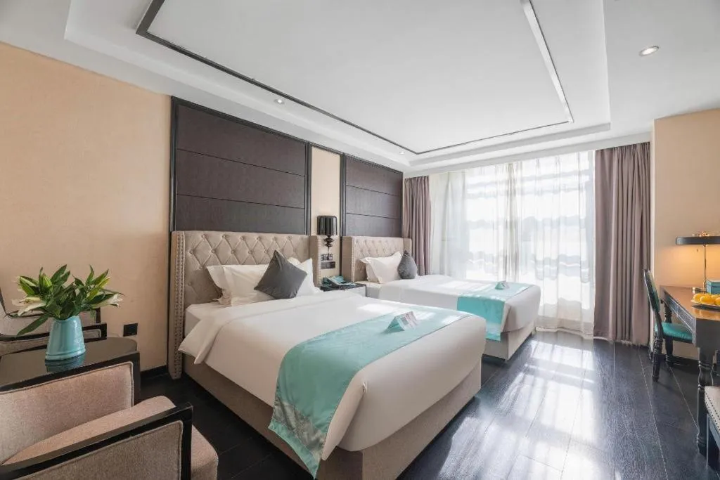 Bed in Xana Hotelle·Xining Dashizi Central Square