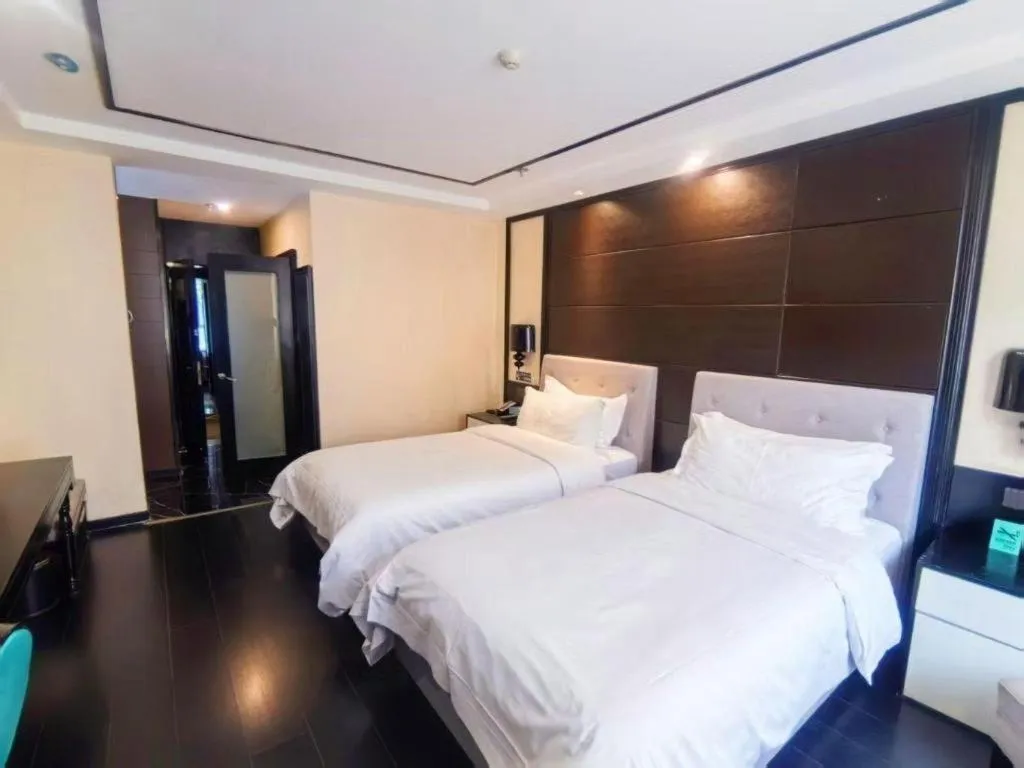 Bed in Xana Hotelle·Xining Dashizi Central Square