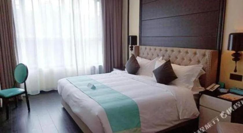 Bed in Xana Hotelle·Xining Dashizi Central Square