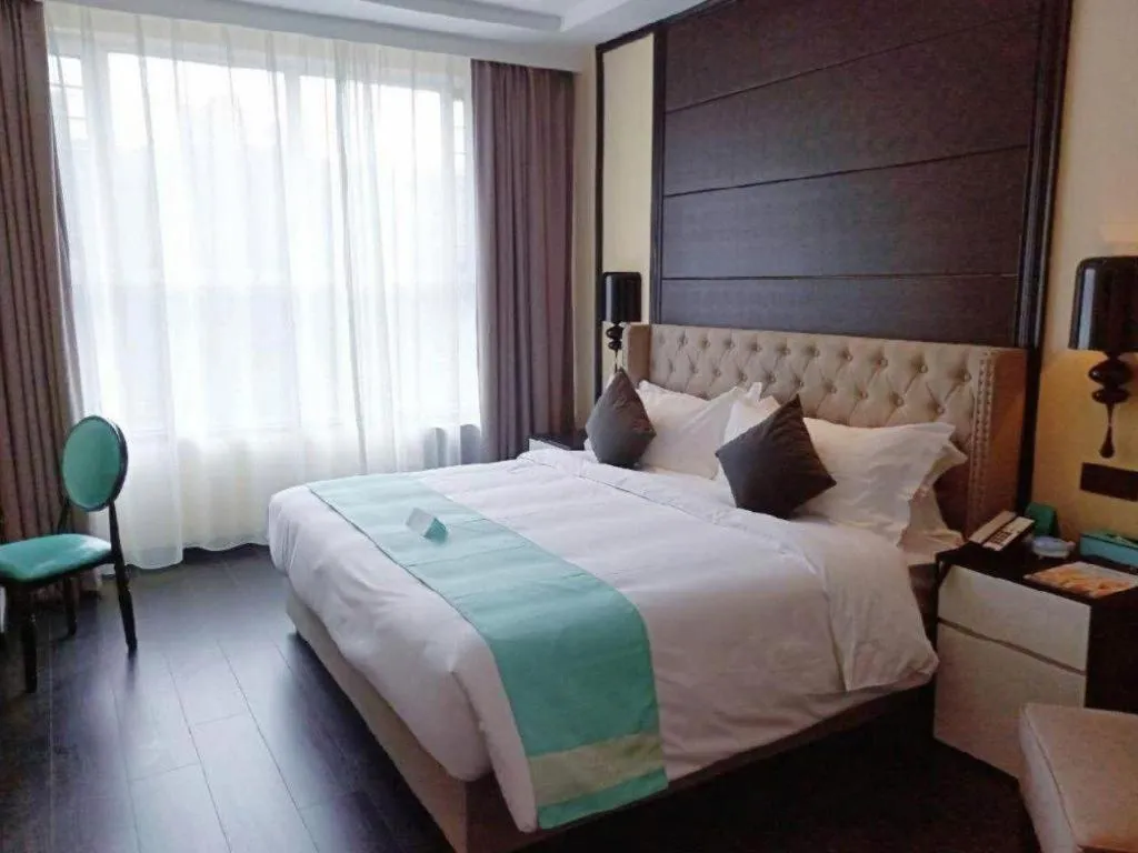 Bed in Xana Hotelle·Xining Dashizi Central Square