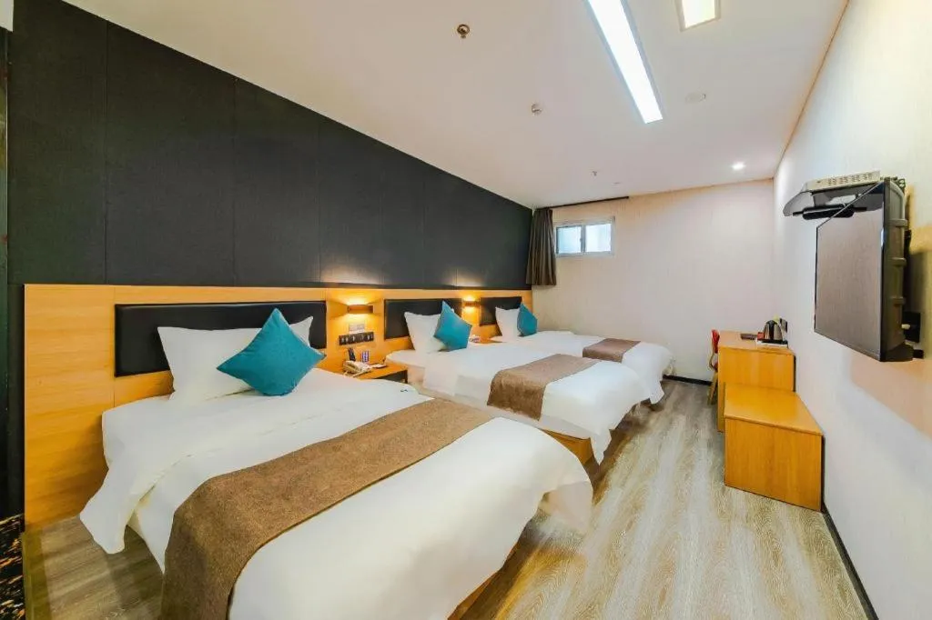 Bed in Thank Inn Plus Hotel Shandong Zhucheng Renmin Road