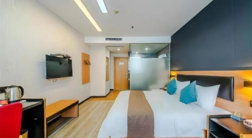 Bed in Thank Inn Plus Hotel Shandong Zhucheng Renmin Road