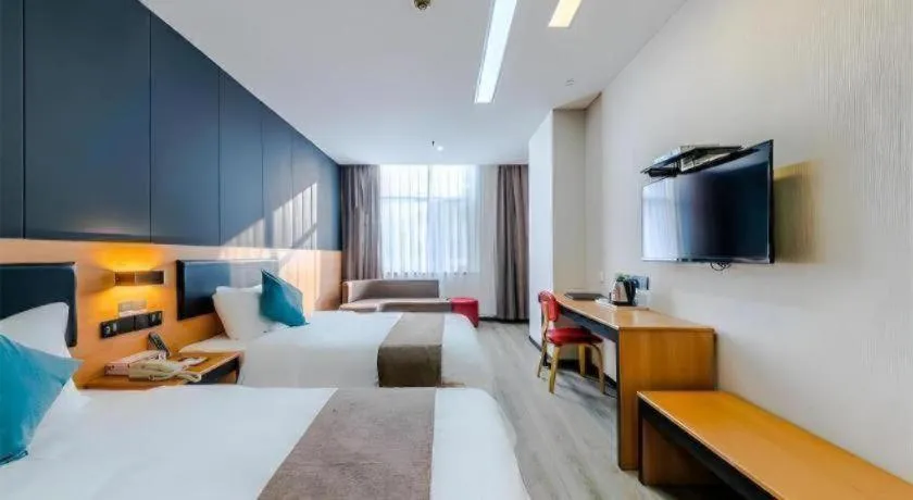 Bed in Thank Inn Plus Hotel Shandong Zhucheng Renmin Road