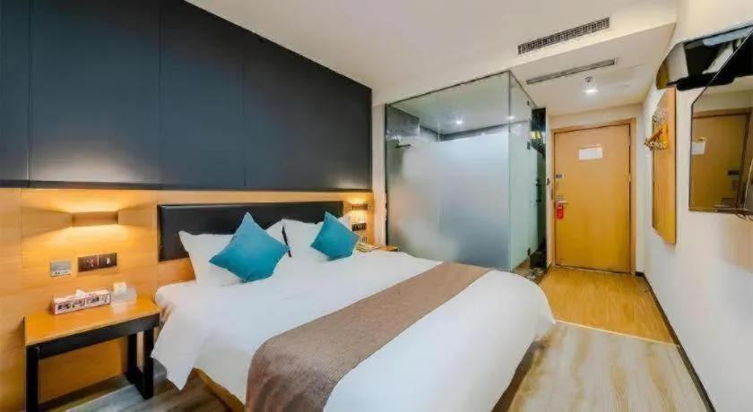 Bed in Thank Inn Plus Hotel Shandong Zhucheng Renmin Road