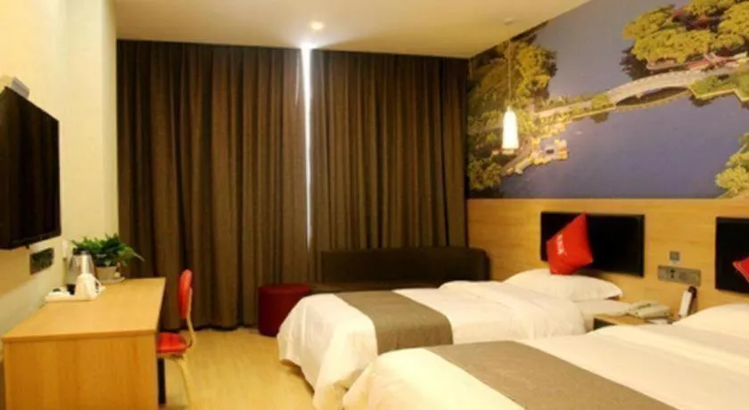 Bed in Thank Inn Plus Hotel Shandong Zhucheng Renmin Road