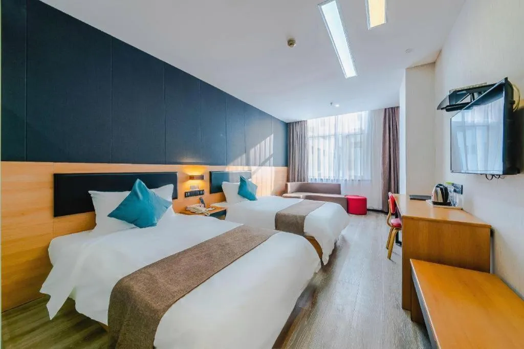 Bed in Thank Inn Plus Hotel Shandong Zhucheng Renmin Road