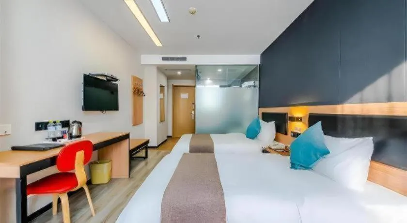 Bed in Thank Inn Plus Hotel Shandong Zhucheng Renmin Road