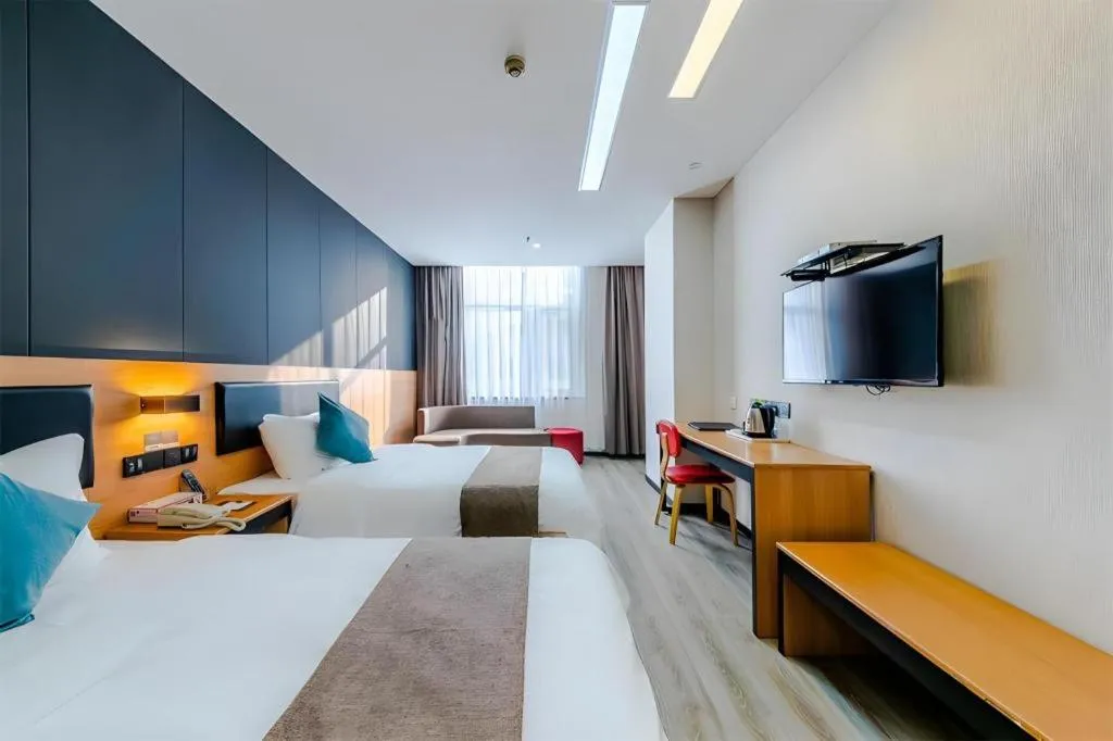 Bed in Thank Inn Plus Hotel Shandong Zhucheng Renmin Road