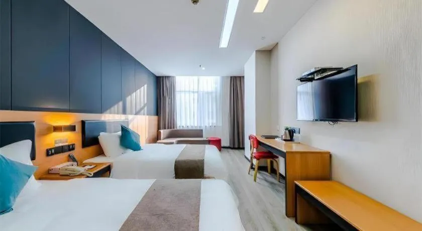 Bed in Thank Inn Plus Hotel Shandong Zhucheng Renmin Road