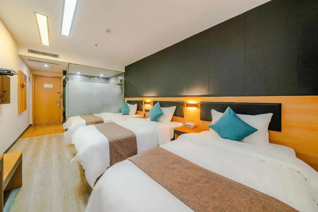 Bed in Thank Inn Plus Hotel Shandong Zhucheng Renmin Road